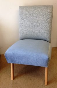 Silver Grey Nursing Chair